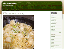 Tablet Screenshot of foodwino.com
